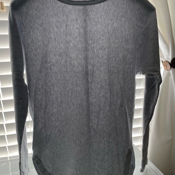 lululemon athletica Gray Crew Neck Sweater - Picture 1 of 4